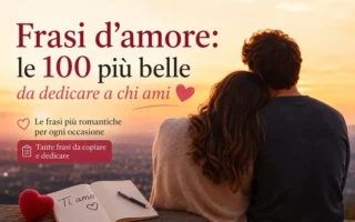 Frasi d amore da dedicare
