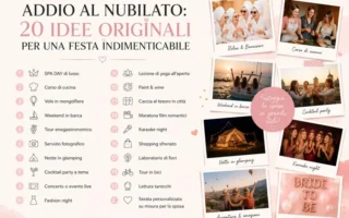 Addio al nubilato: 20 idee originali per una festa indimenticabile