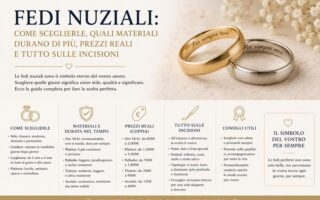 Fedi nuziali come sceglierle