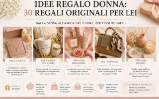 Idee regalo donna 30 regali originali per lei , dalla sposa all'amica del cuore