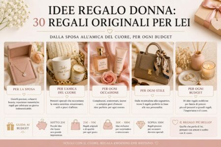 Idee regalo donna 30 regali originali per lei , dalla sposa all'amica del cuore