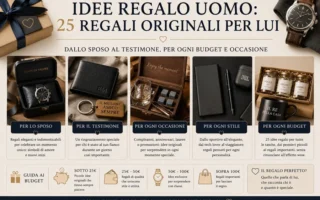 Idee regalo uomo 25 regali originali per lui - dallo sposo al testimone, per ogni budget e occasione