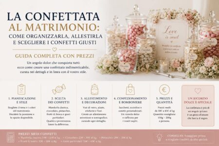 La confettata al matrimonio