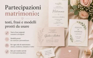 Partecipazioni matrimonio testi, frasi e modelli pronti da usare