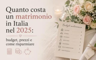 Quanto costa un matrimonio in Italia