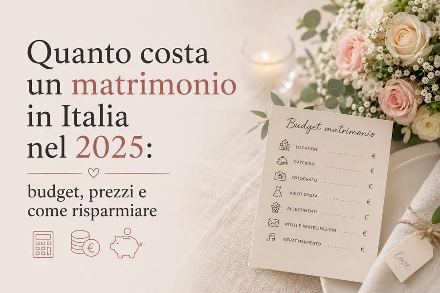 Quanto costa un matrimonio in Italia