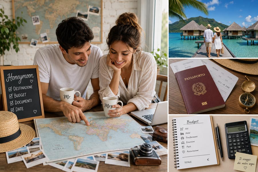 Quanto costa un viaggio di nozze?