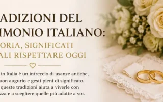 Tradizioni del matrimonio italiano