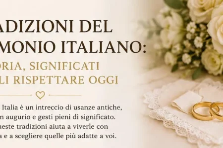 Tradizioni del matrimonio italiano